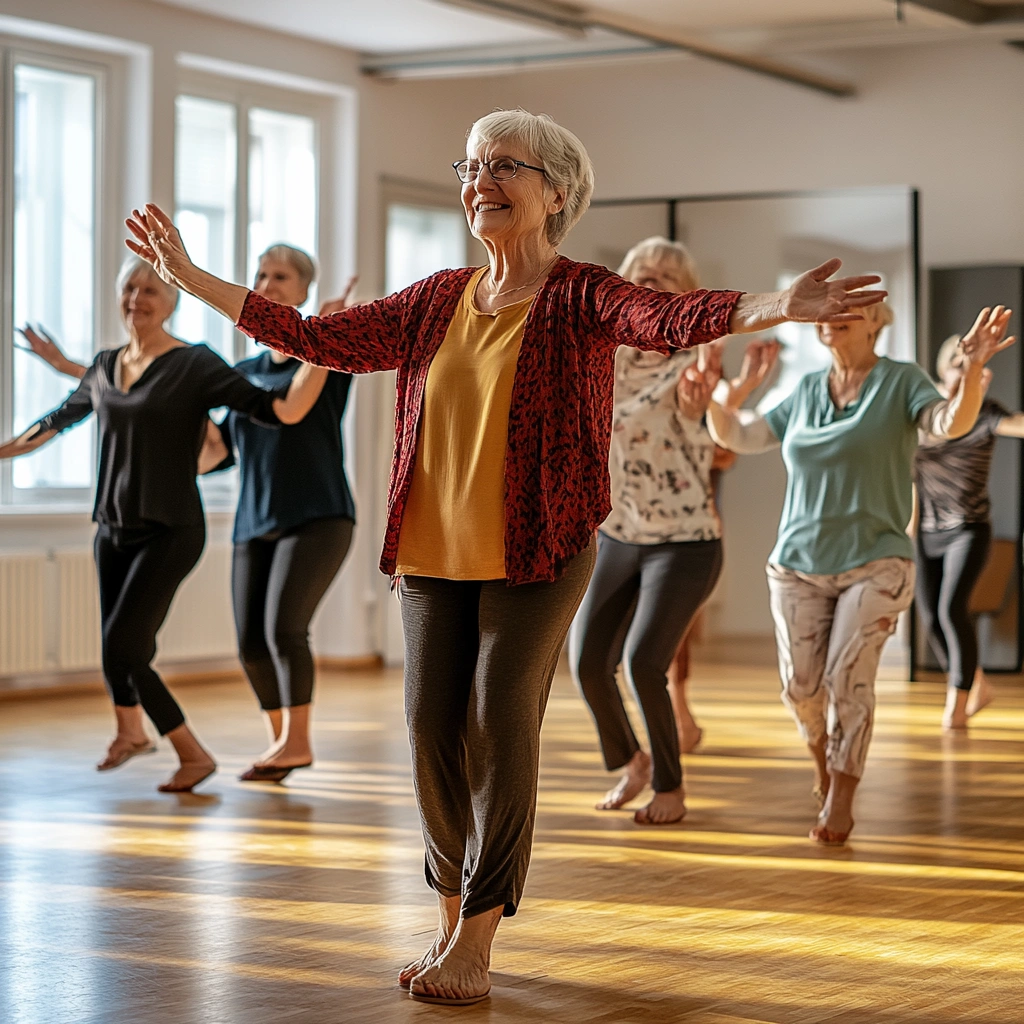 Танцювальна терапія для пенсіонерів